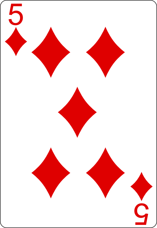 5 diamonds