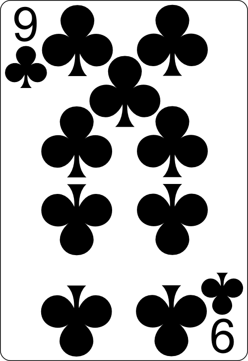 9 clubs